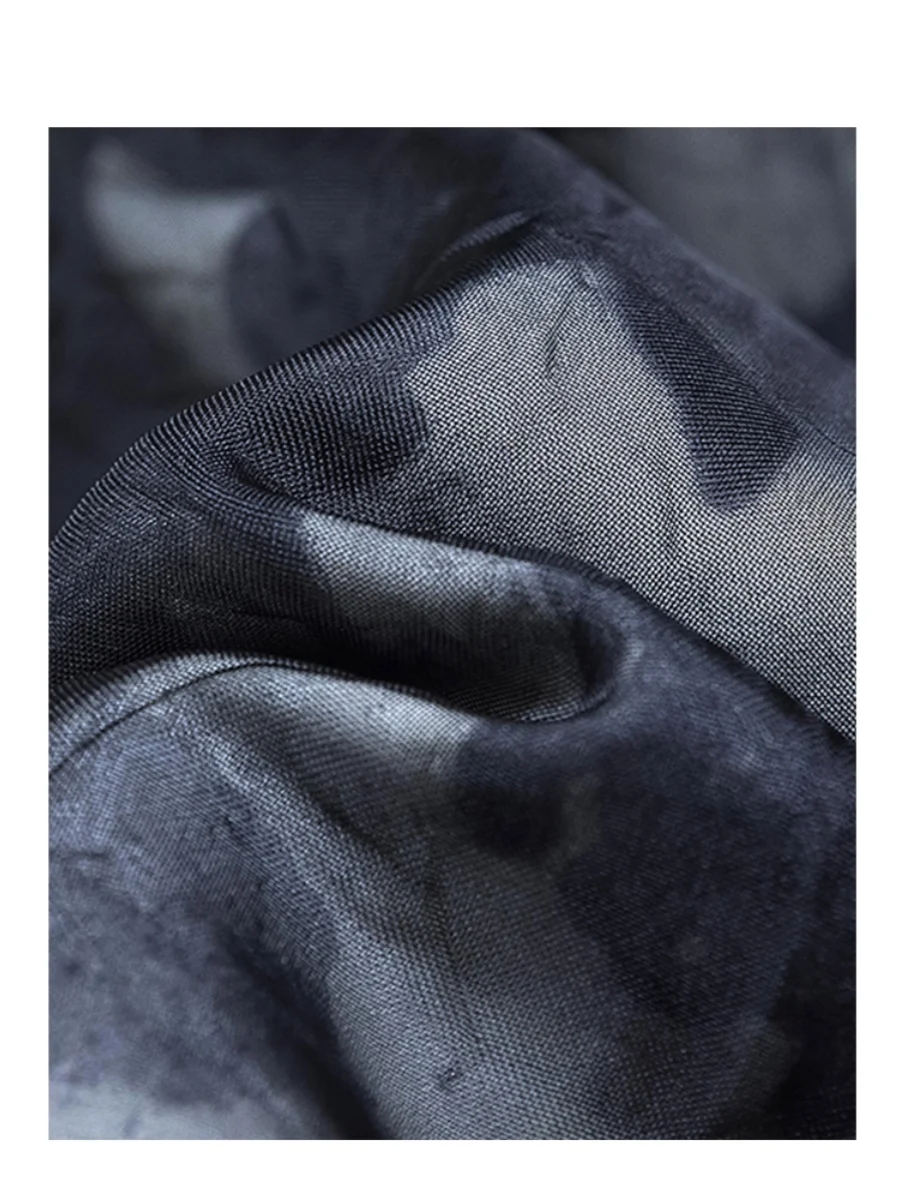 Jupe Design en Tulle et maille pour femmes, ample, grande taille, assortie à tout, jupe trapèze, décontractée, taille haute, en mousseline de soie, été