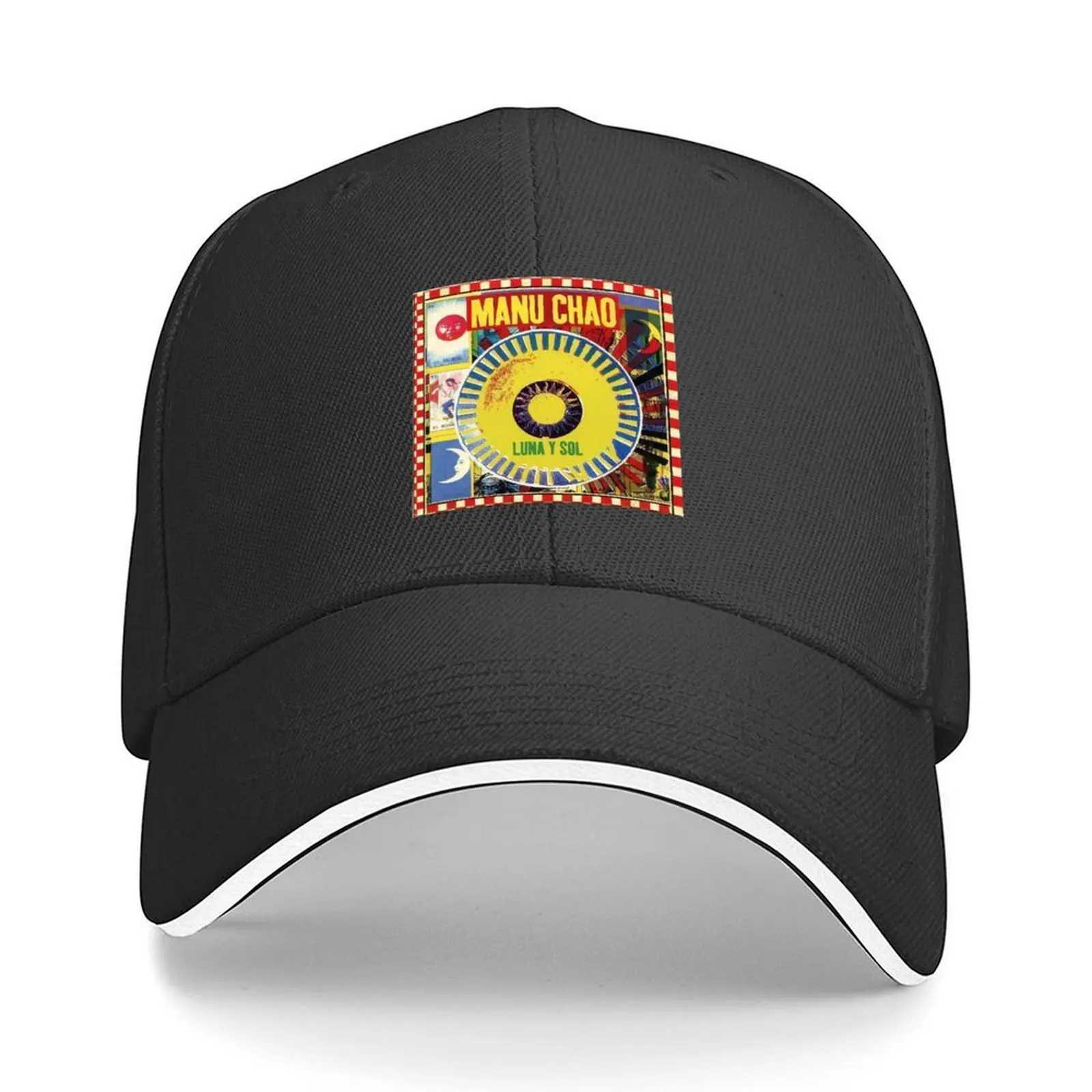 

Бейсбольная кепка Manu Chao Moon and Sun с козырьком, зимняя шапка, шляпа дальнобойщика, одежда для гольфа, солнцезащитные шляпы для женщин и мужчин
