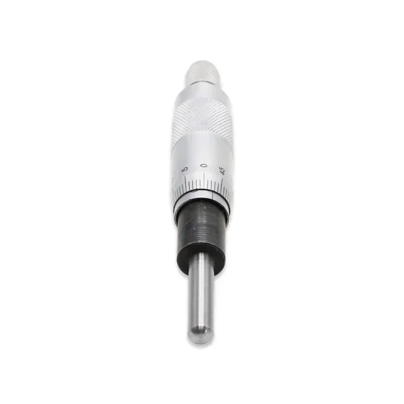 SHAHE 0-25mm 0.01mm Silver Round Needle Type Thread Micrometer Head Measurement Measure Tool