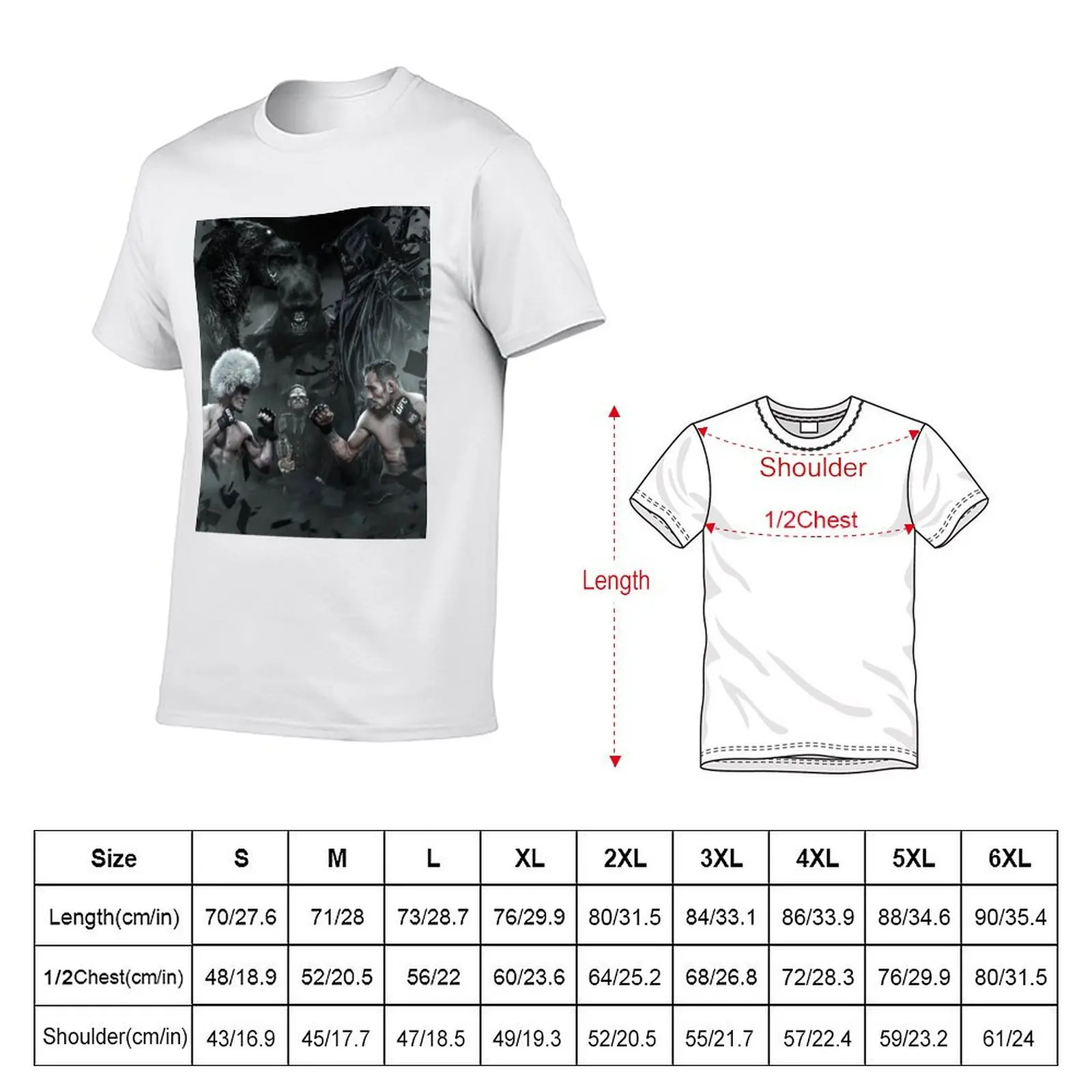 FERGUSON, MC GREGOR, KHABIB T-Shirt t shirts for man pack cotton anime t shirts for man T-Shirt