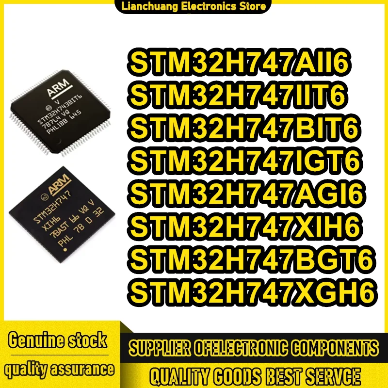

STM32H747AII6 STM32H747IIT6 STM32H747AGI6 STM32H747IGT6 STM32H747BIT6 STM32H747XIH6 STM32H747BGT6 STM32H747XGH6 Микросхема Новый
