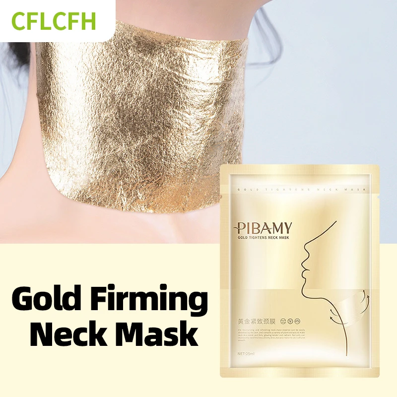 Neck Mask Hydrating Moisturizing Collagen Whitening Neck Tender Smooth Gold Lift Firming Patch Anti Wrinkle Anti-Aging Skin Care