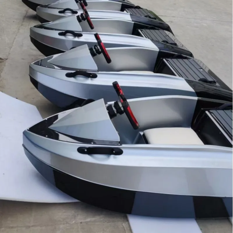 Watch the gray machine mini electric kadin boat water sports water skiing entertainment multi-functional fishing boat