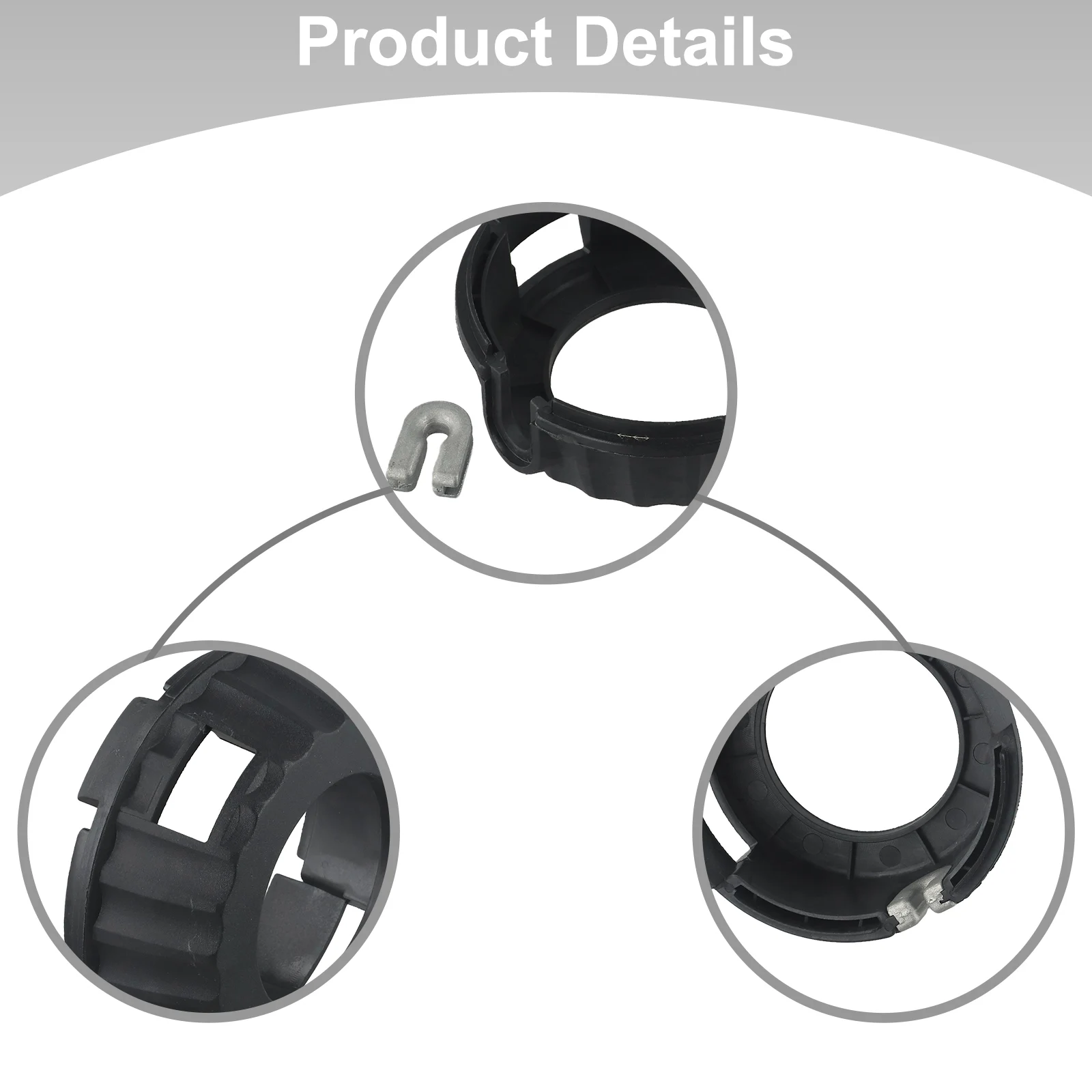 Innovative Design of Protective Trimmer Head Guard Featuring Two Additional Sleeves for Extended Use on the for Job Site