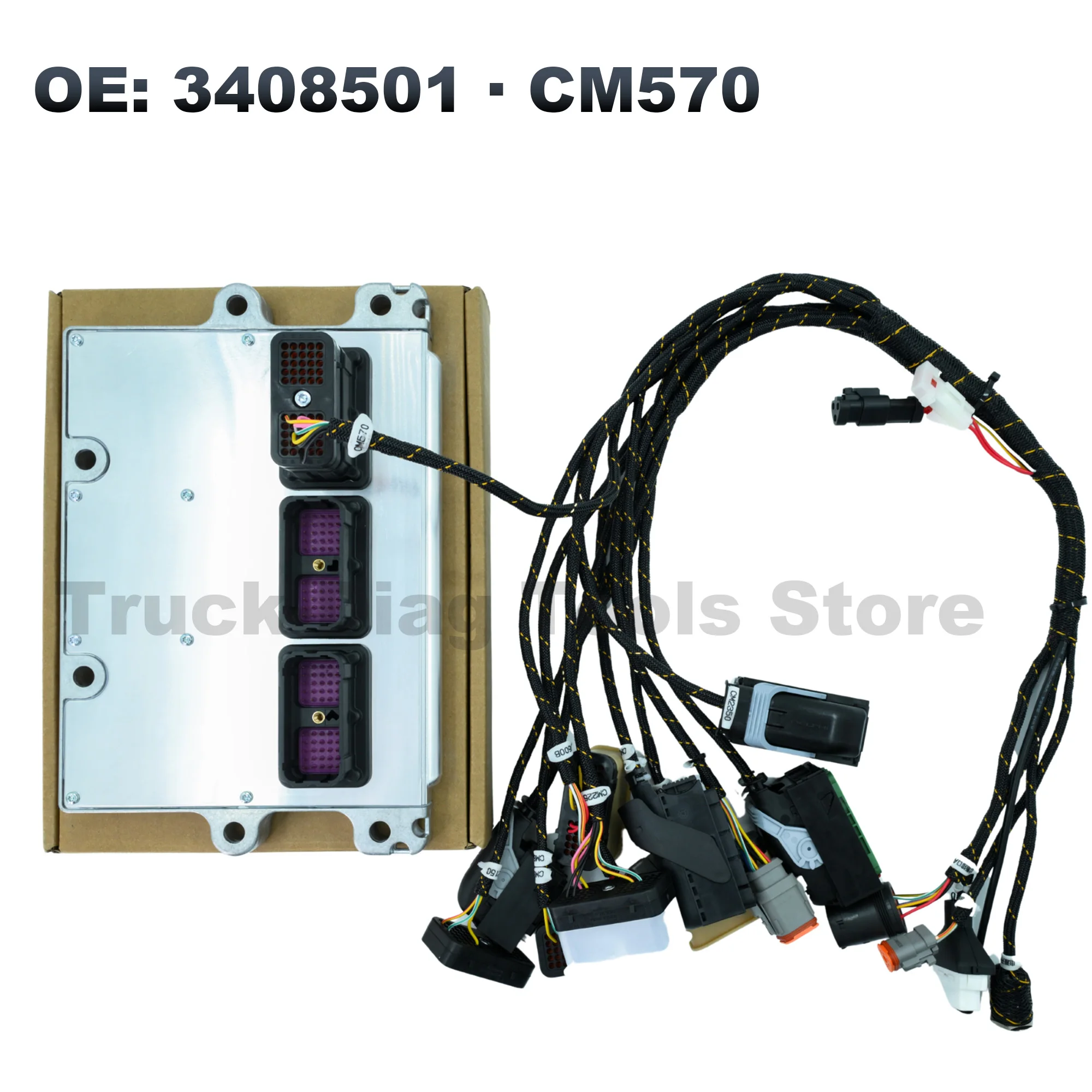 ECM 3408501 CM570 For Cummins ISM ISX ISX15 QSX15 ISM11 M11 QSM11 Diesel Engine ECU Electronic Control Module, Programmable