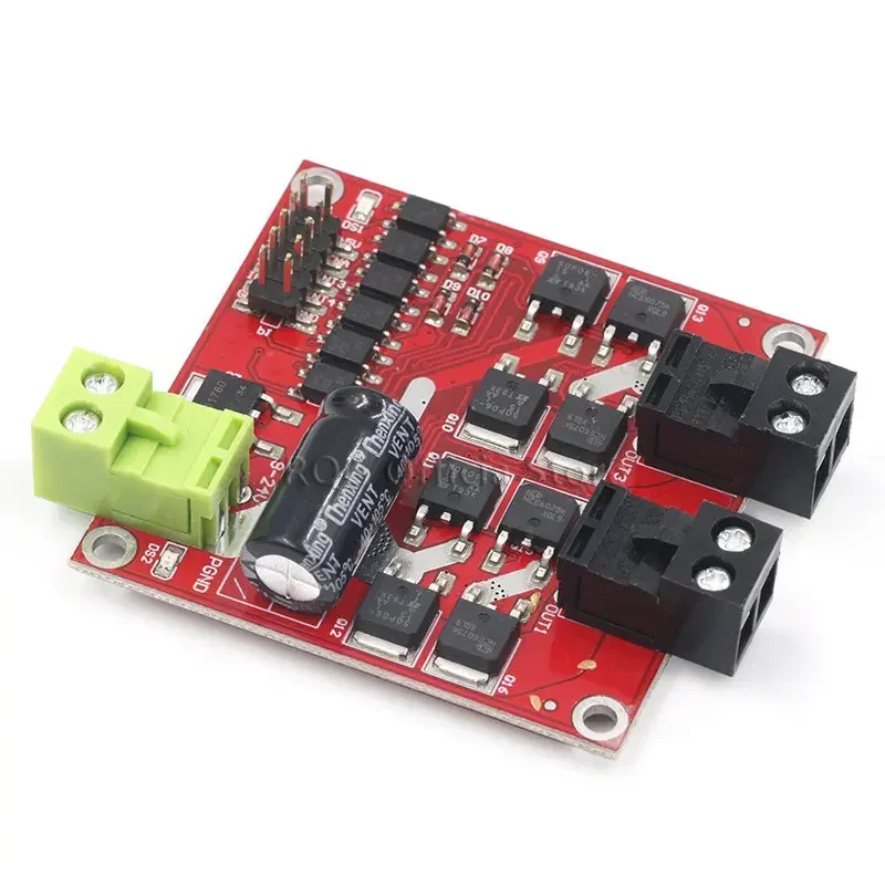 L298 Logic XY-160D7A 160W Dual DC Motor Drive Module Industrial Grade Positive Negative PWM Speed