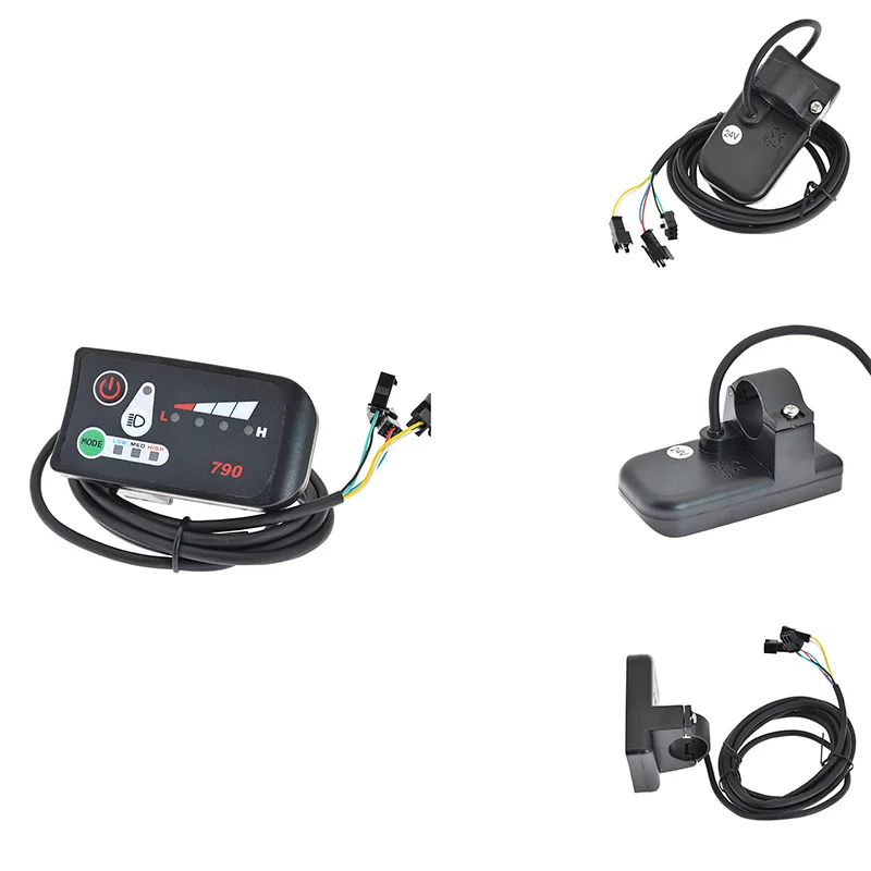 

AA79 New Electric Vehicle Electric Bicycle Meter LED Power Display 6 Km Booster Meter 790 Meters
