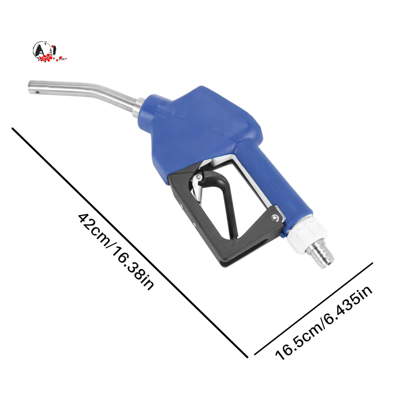 A10E-3/4-Inch NPT Automatic Stainless Steel DEF/Adblue Nozzle With Swivel DEF Transfer Pump,Car Fuel Gun,Manual/Auto Nozzle,Anti