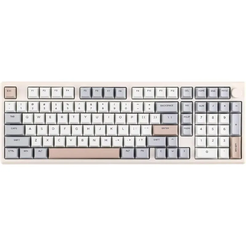

НОВАЯ модернизированная! Беспроводная игровая клавиатура Galaxy100 QMK/VIA, алюминиевая механическая клавиатура