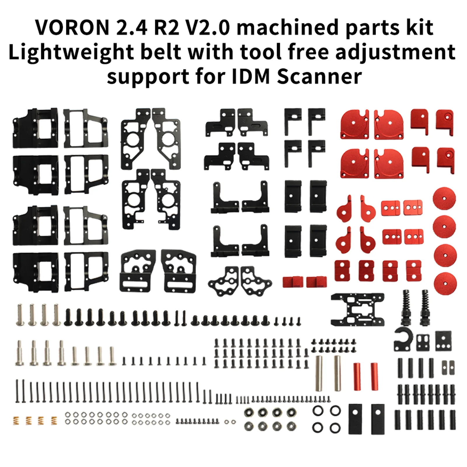 Lightweight xy Axis Join +Extruder Mounting Bracket +X-carriage CNC Alloy 6061-T6 Kits For Voron 2.4 R2 R1 For IDM Scanner