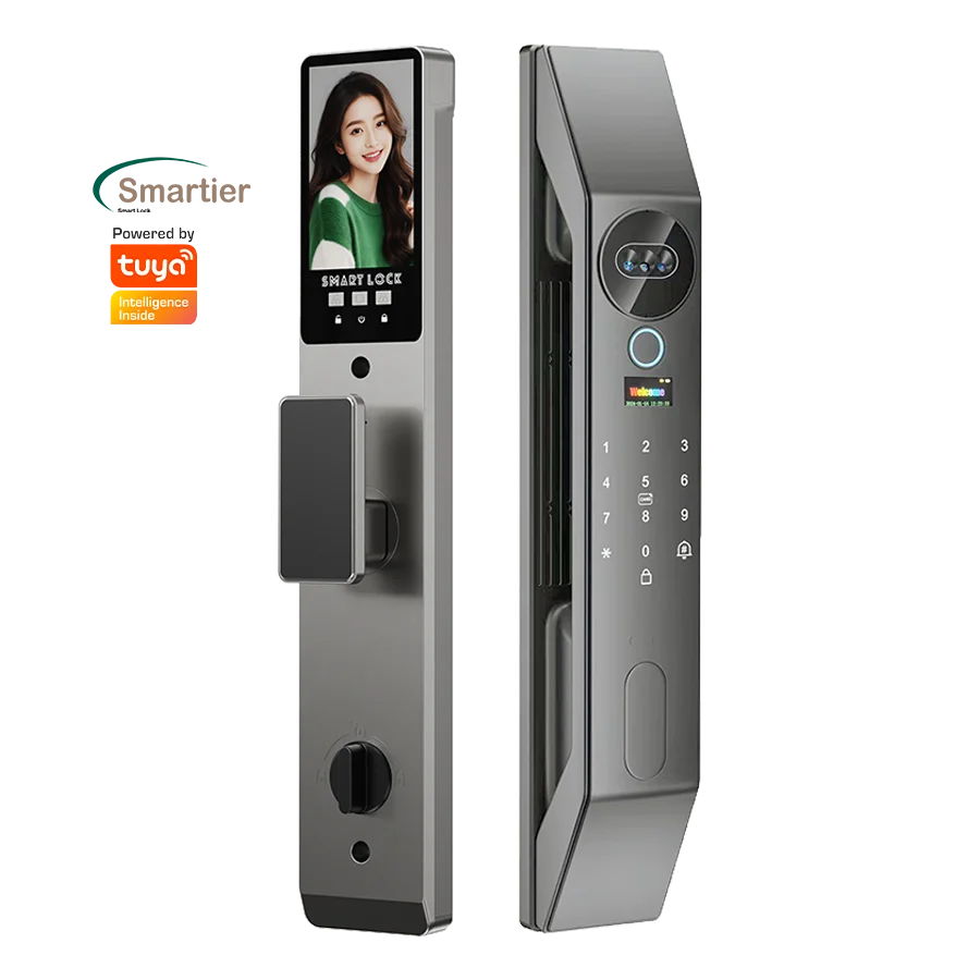 

Glomarket Tuya Digital Lock Cerradura Inteligente Wifi App Fingerprint Card 3d Face Recognition Automatic Smart Door Lock