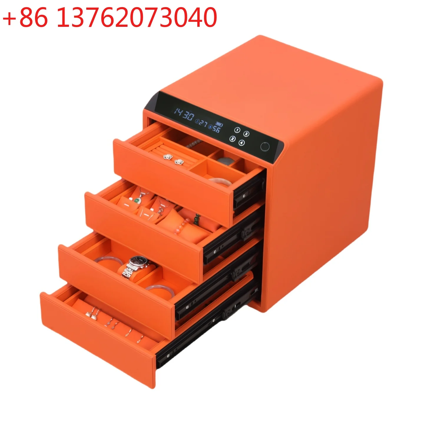 

Бытовой небольшой ящик для хранения паролей с отпечатками пальцев, сейф, двухслойный офис