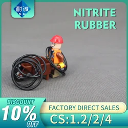 CS 1.2/2/4mm O-ring thickness cross section NBR Nitrile rubber sealing gasket rubber washer ring wholesale in specifications