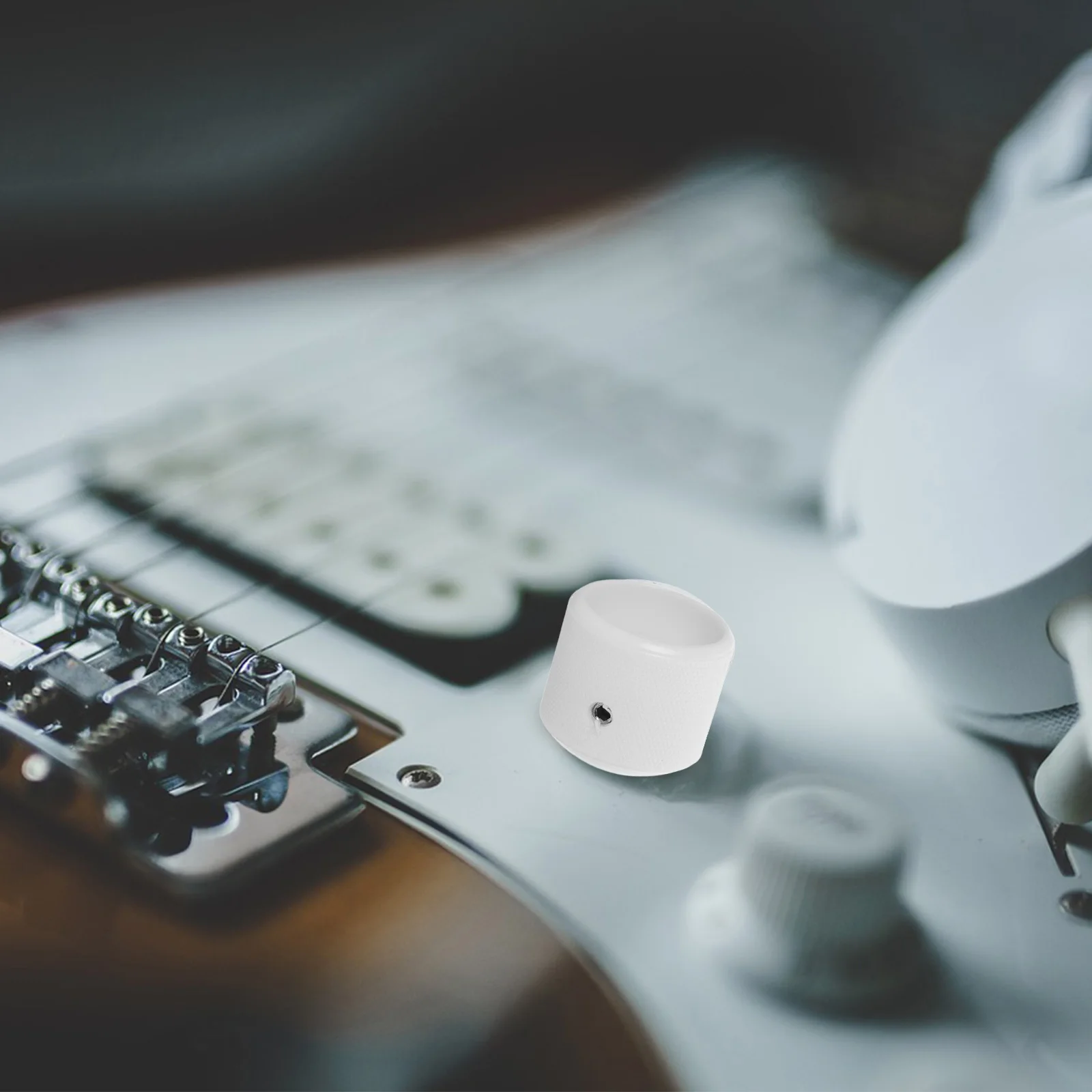 

Volume Buttons Guitar Tone Knobs Accessories with Hole Electric Plastic Control Replacement