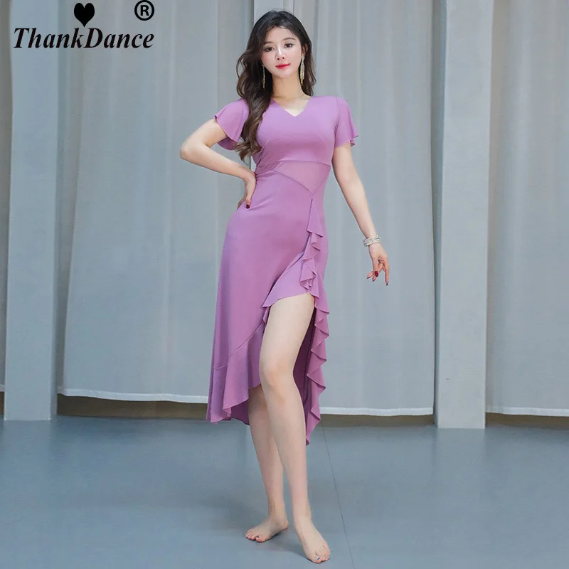 

Женское платье для танца живота, тренировочная одежда для взрослых, платье для взрослых, тренировочная одежда для восточных танцев, сценический костюм для выступлений