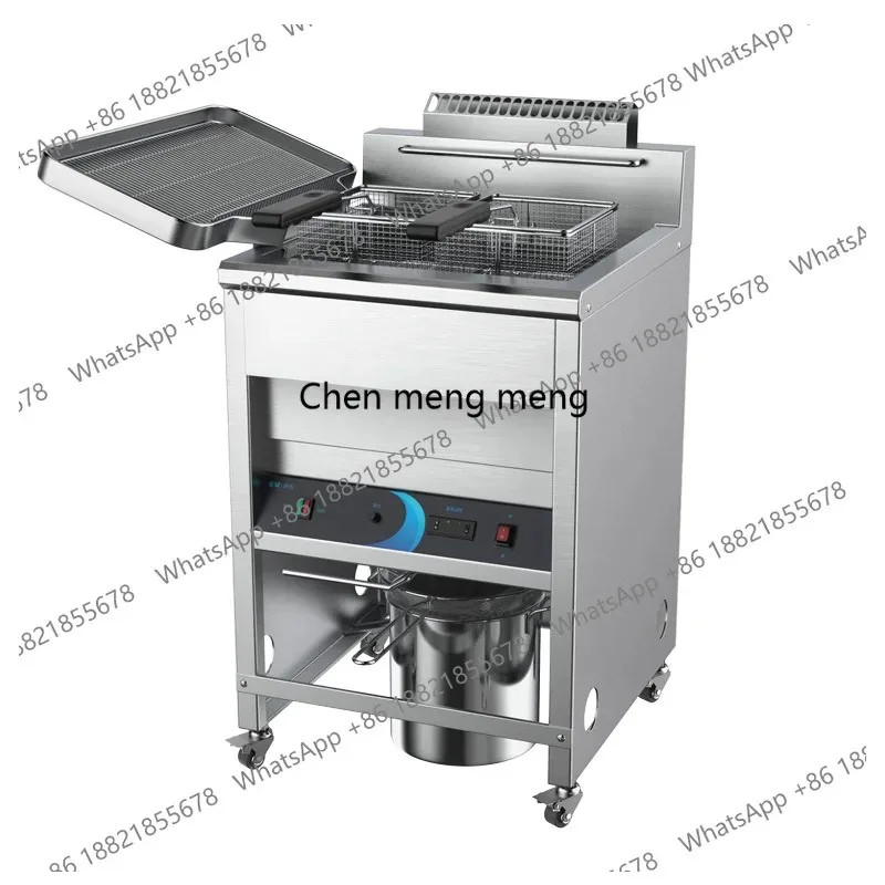 A55 Commercial Electric Fryer Electric Fryer Vertical Large Capacity Fried Chicken Fritters Oil Fryer Equipment