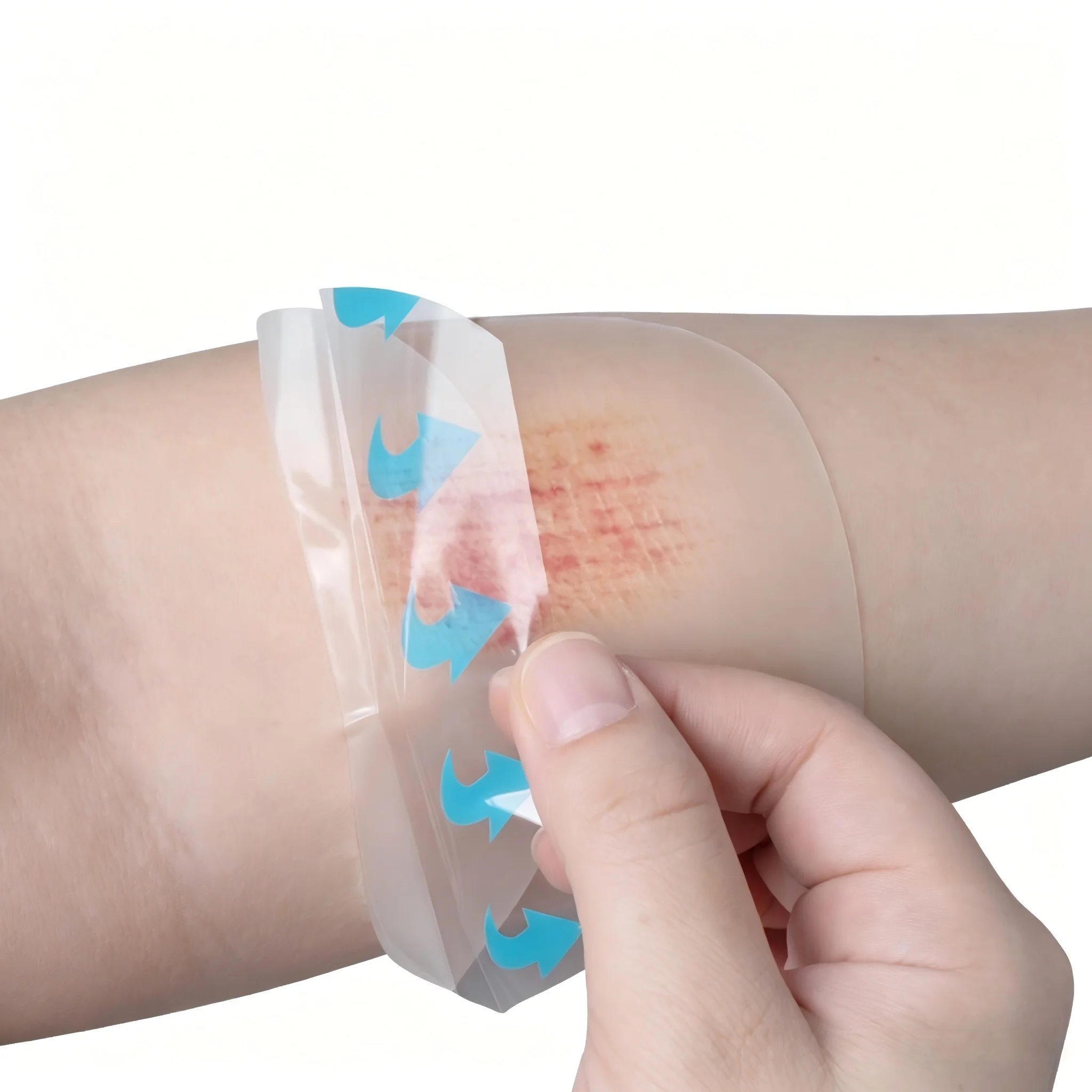 Hydrocolloid Adhesive Bandage Waterproof Wound Dressing for Healing Fast Absorbing Pads for Burns Scratches & Acne