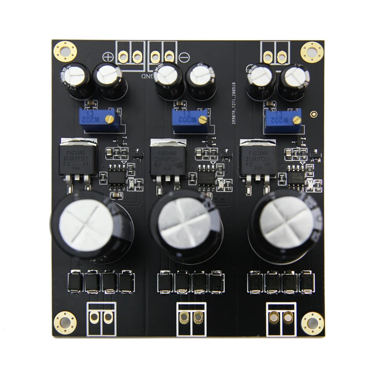 3-way DC stabilized power supply board kit with positive and negative dual voltage HiFi multiple output ± 12V 5V