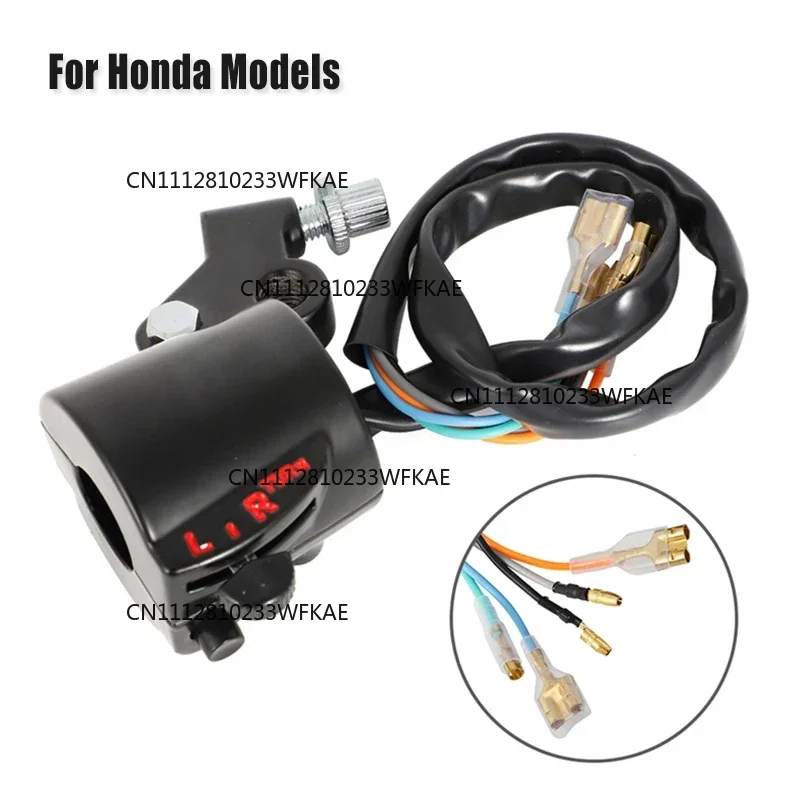 Motorcycle Handle Bar Left Right Switch For Honda CB750 CB175 175 350 450 500 200 35250-300-033 Electric Start Handlebar Switch