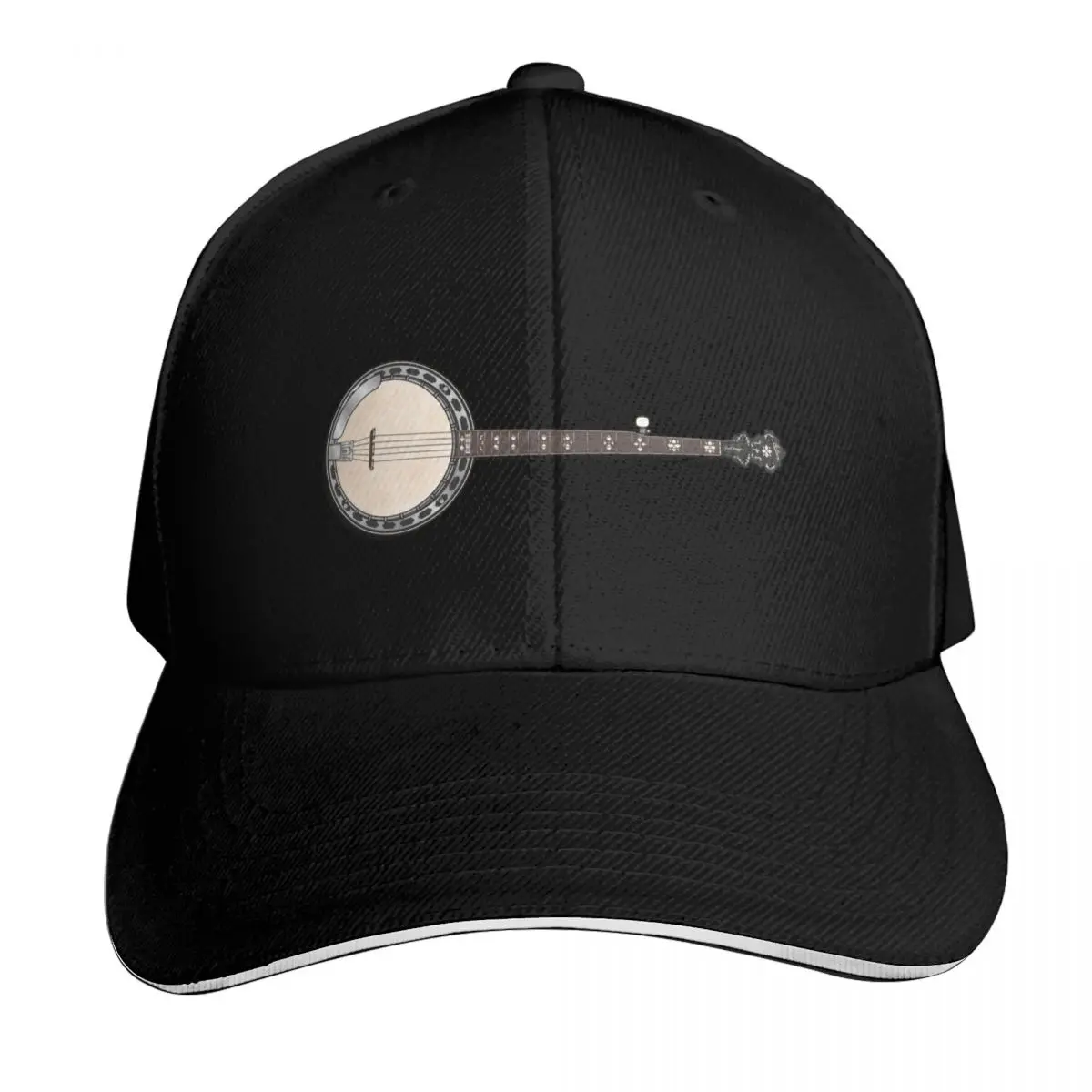 Gibson Mastertone 5-String Banjo Baseball Cap Streetwear Hip Hop Trendy Vintage Retro Embroidered Lightweight Packable