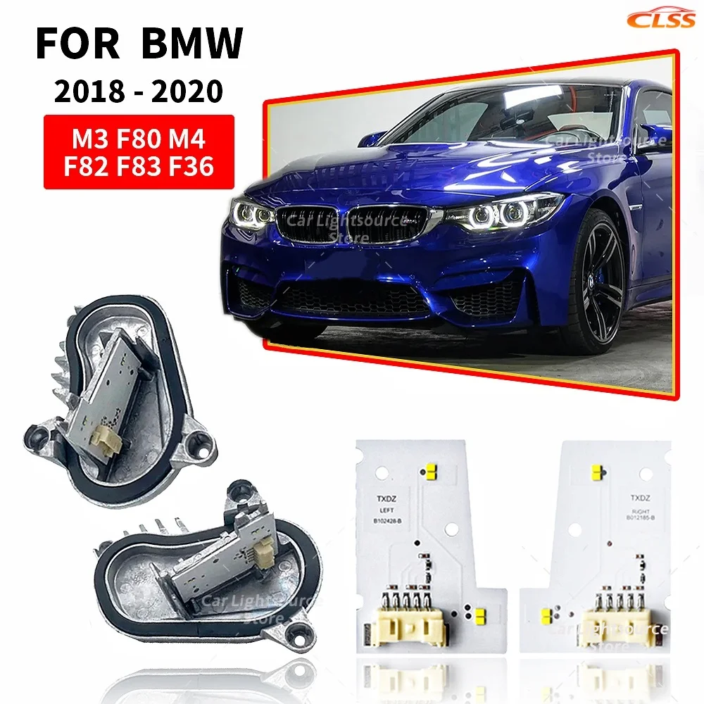 

DRL Modules LED Angel Eyes Light Source For 2018-2020 BMW M3 M4 F80 F82 F36 LCI 430i 440i Daytime Running Light Boards White