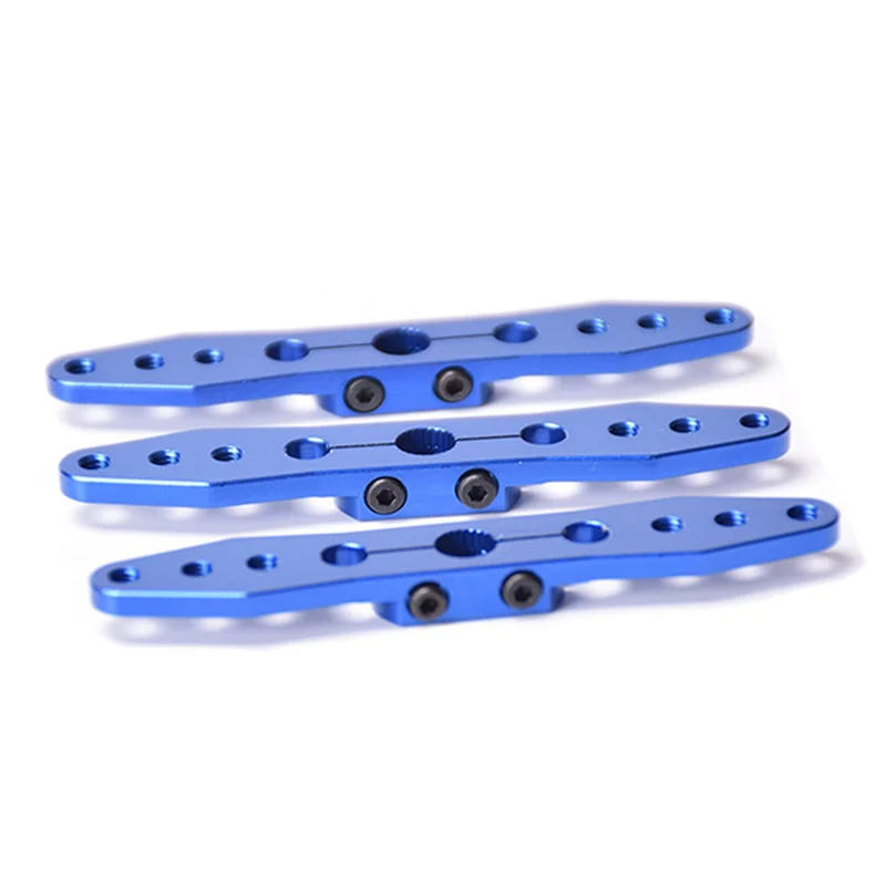 DELAM-9PCS الألومنيوم توجيه سيرفو القرن الذراع 25T ل 1/8 1/10 RC سيارة قارب ترقية جزء #4