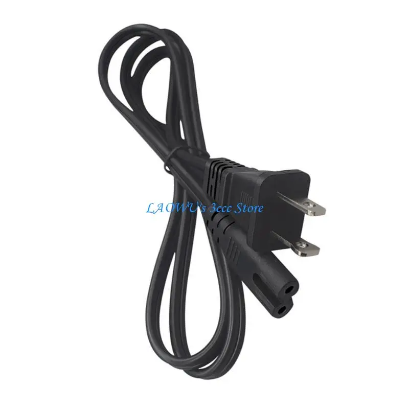 

Y8AD Power Cable US 2Prong to C7 IEC320 2Pin Figure 8 Male to Female Power Cord