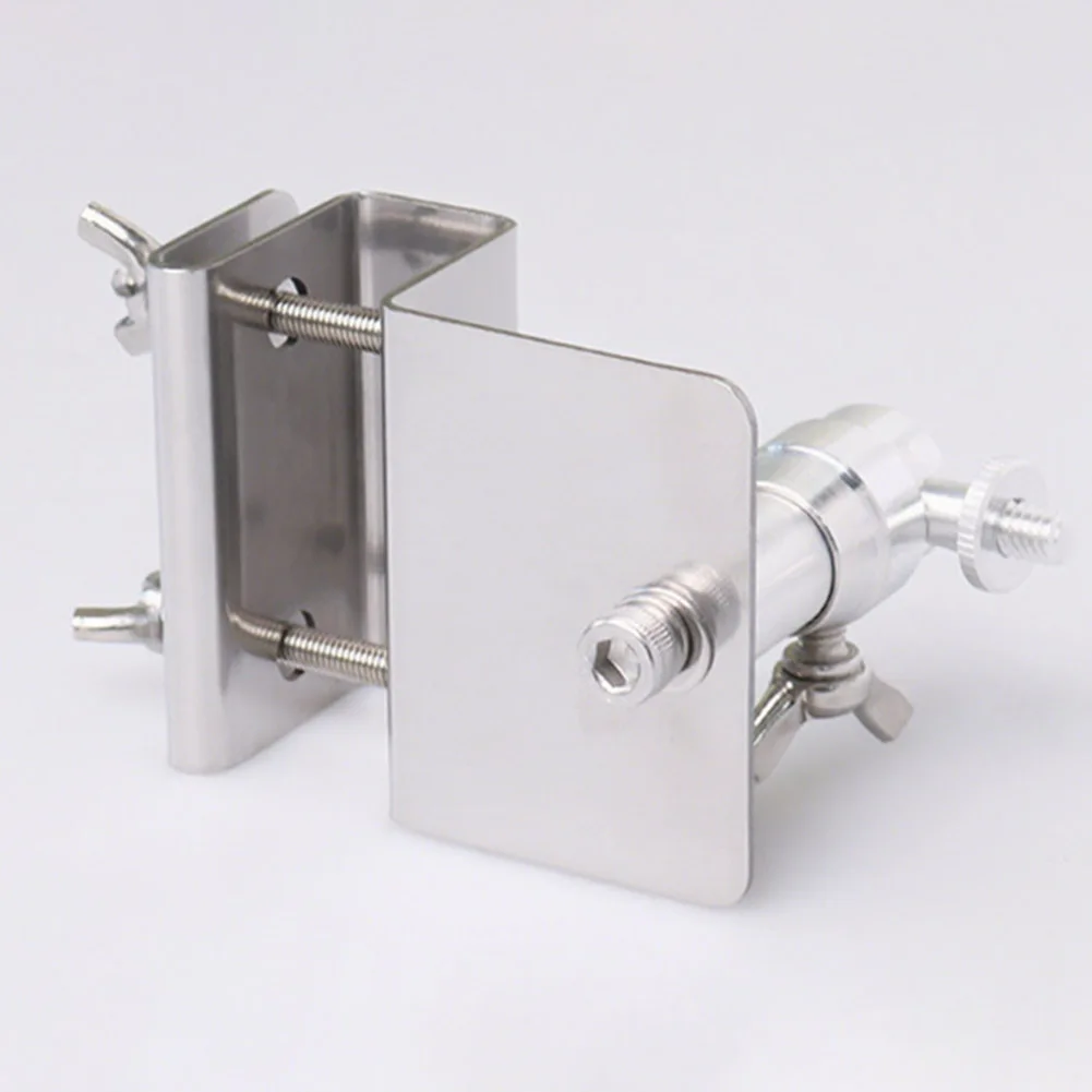 Adjustable Stainless Steel Gutter Mount Bracket For Eufy For Arlo Solar Panel Weatherproof Gutter Mount Support