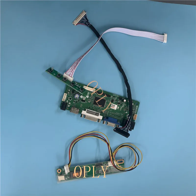 HDMI-compatible Controller board DVI VGA for LP154WU1 LP154WU1-A1 LP154WU1-A1K3 LP154WU1-TLA1/TLA2 1920X1200 LCD panel DIY 15.4