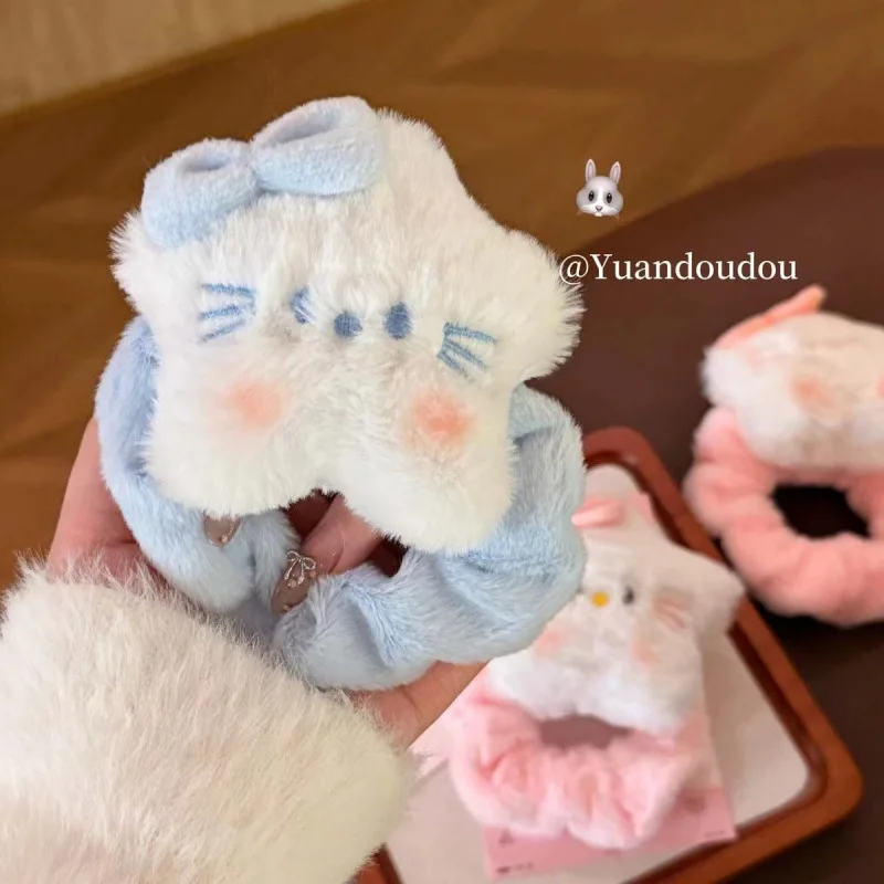 アニメ   ハローキティ   かわいい   ぬいぐるみヘアロープ   女の子   ヘアクリップ   ポータブル   高品質   スターキティヘッドバンド   ヘアアクセサリー   贈り物