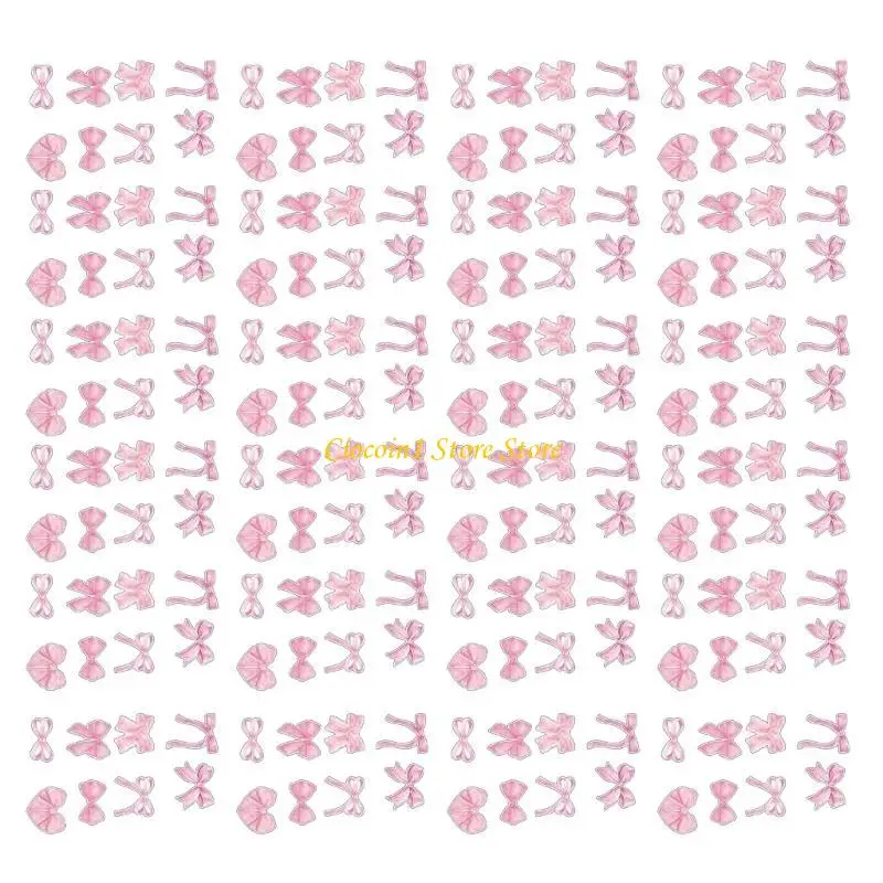 A3pc 500pcs ästhetischer Bowknot -Aufkleber Aufkleber Aufkleber für Wasserflaschen Scrapbooking