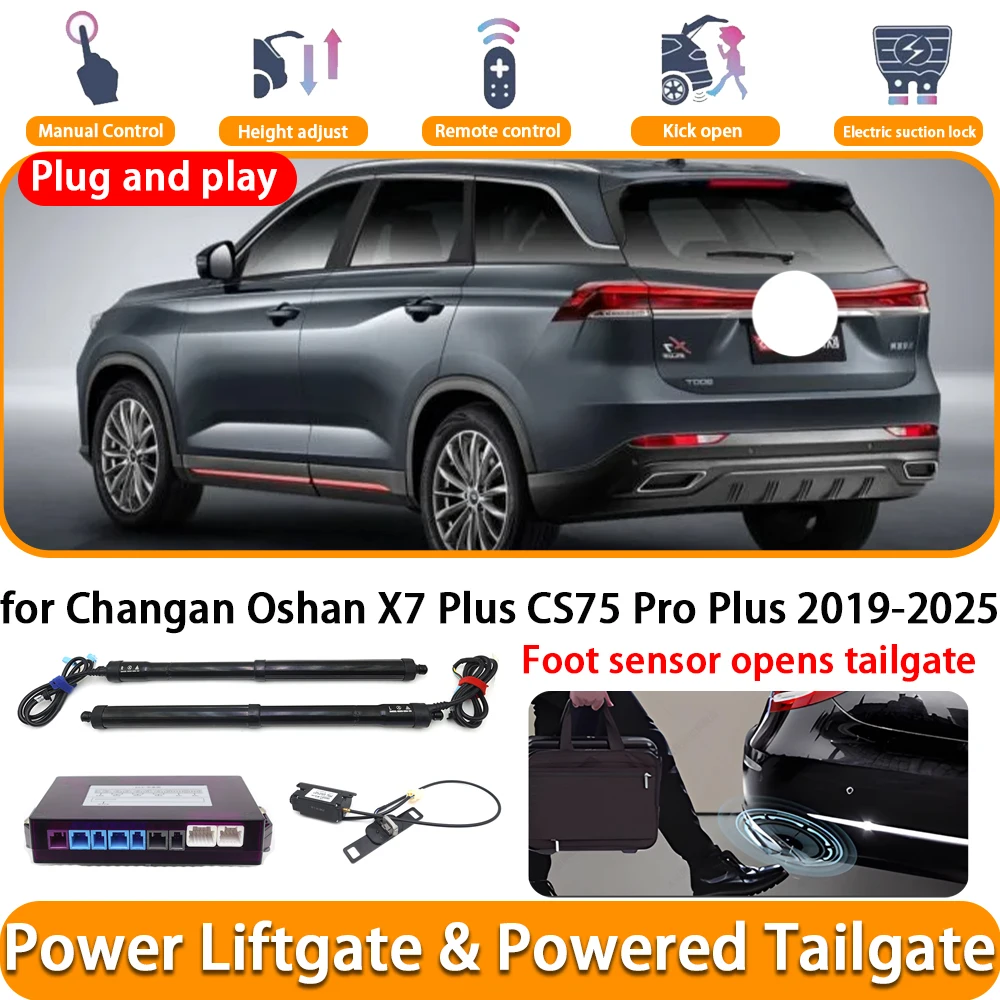 for Changan Oshan X7 Plus CS75 Pro Plus 2019-2025 OEM Electric Automatic Powered Tailgate Power Liftgate System Trunk Lift Kit