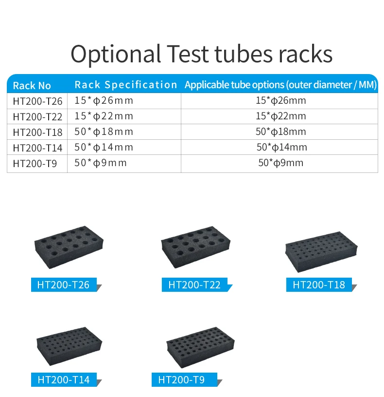 مختبر ABS متعدد لأنابيب الاختبار شاكر الدم مخصص OEM نبض لخلاط دوامي بقطر مداري 4 مللي متر #6
