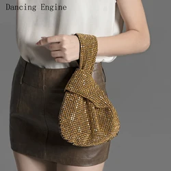 Luxury Designer Rhinestones Clutch Purse Bag for women handle bag Shoulder Bag Purse Shiny Crystal Purses and Handbag eveing bag