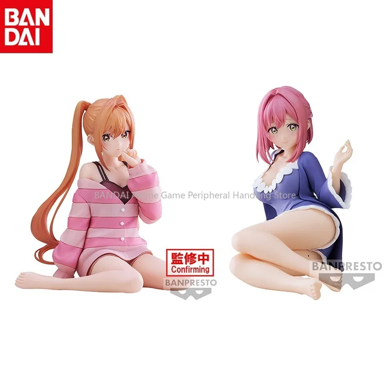 Bandai Loves Your 100 Girlfriends Hanazono Hanakariin Tian Tangyin Ready Stock PVC Movable Model Toys Holiday Gifts