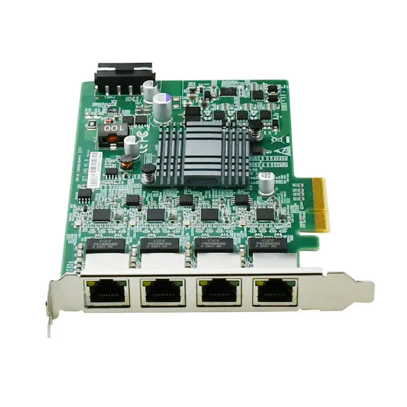 

Eip EFT-145 Промышленная 4-портовая сетевая карта Gigabit Ethernet PCI Express для машинного зрения и мониторинга сети ODM OEM