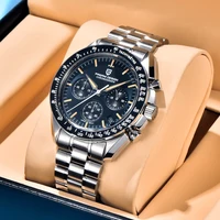 PAGANI DESIGN 2026 New Moon Men's Watches Luxury Quartz Watch For Men VK63 Chronograph AR Sapphire Mirror Ceramic Bezel Luminous photo 4
