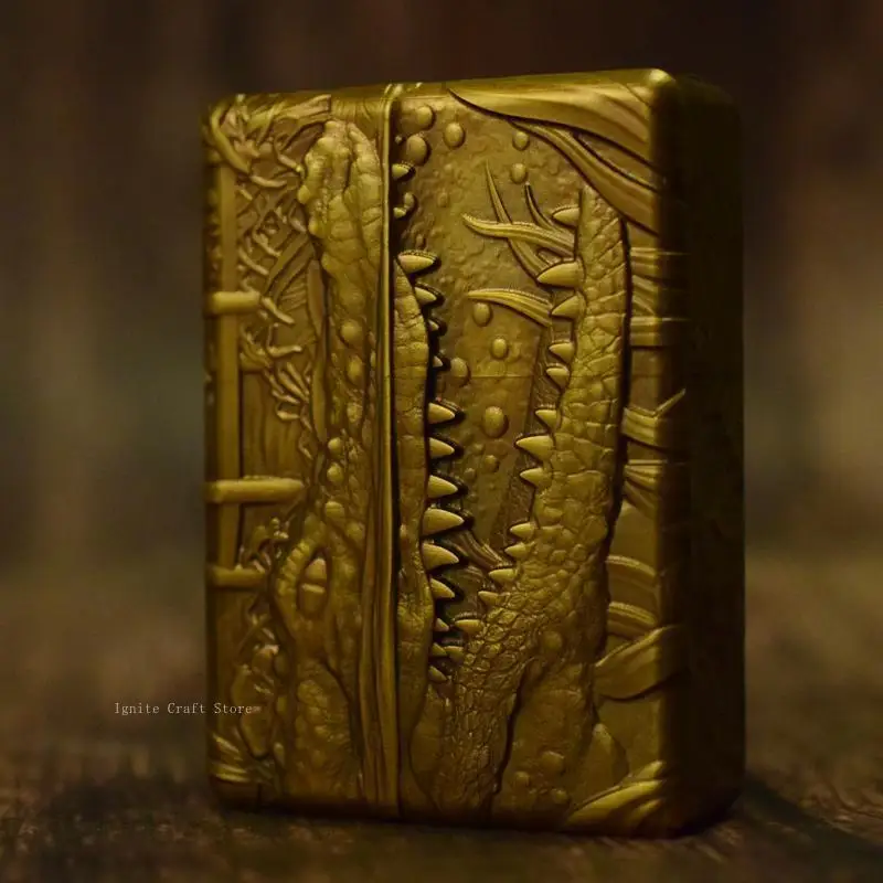 Zorro 912S Thick Creative Handmade Carving Fuel Lighter, Handmade 3D Relief Lighter, Cigarette Accessories, Favorite Collection