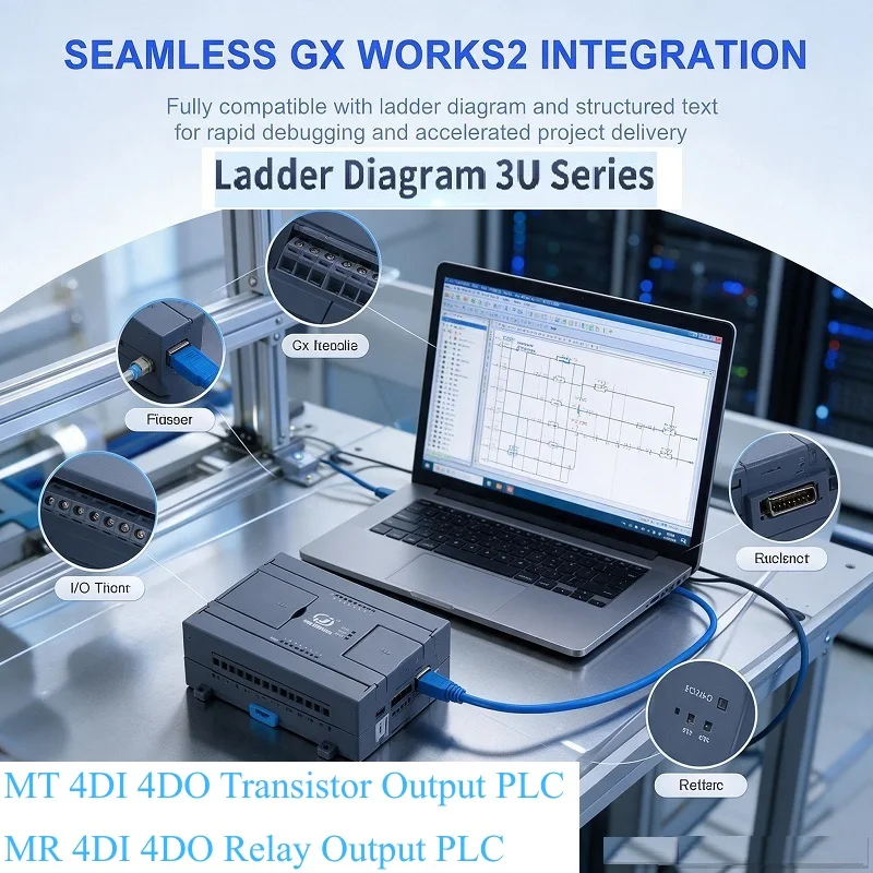 8mt-8mr-4di-4do-transistor-relay-output-plc-rs485-232-ladder-diagram-modbus-rtu-pulse-outputs-plc-for-automated-production-line
