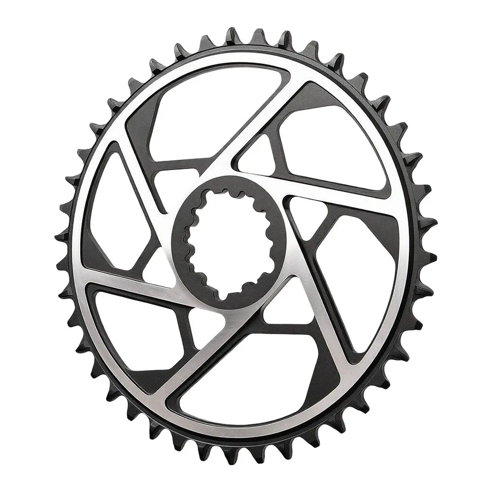 Aluminum For Mountain Bike Chainring with Asymmetric Tooth Profile Designed for Consistent Engagement and Control