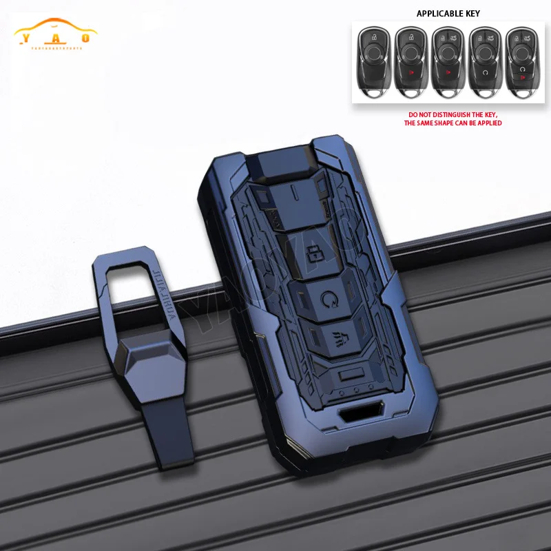 

2024 New Car Key Case Cover Key Bag For Buick Regal Encore Enclave Envision LaCrosse Protective Keyless Auto Accessories