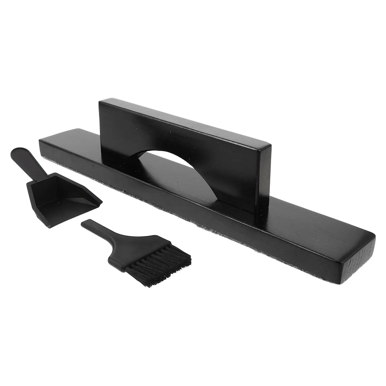 

1Set Professional Shuffleboard Table Cleaning Kit Brush Broom Dustpan Non Scratch Soft Bristles Ergonomic Handle for Indoor