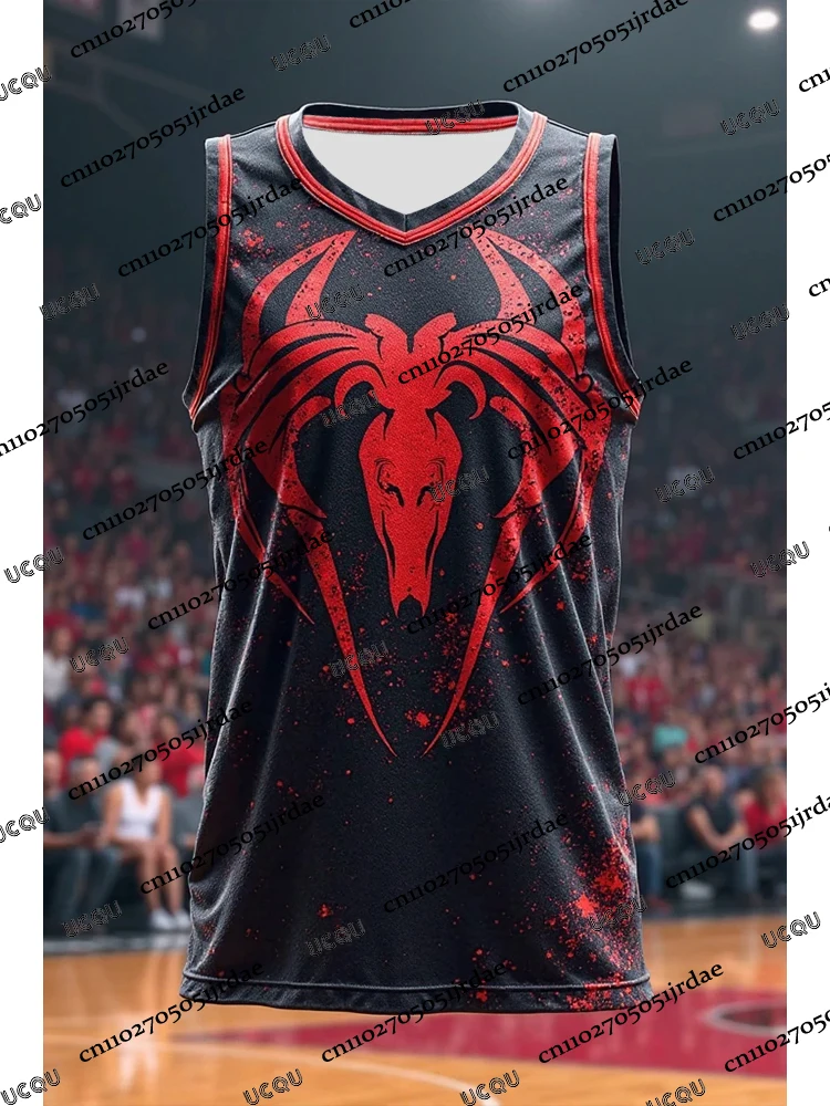 

AI Spider-Man Design Edition Basketball Jerseys For Kids Breathable Basketball Tank Top Men Women Basketball Shirts Fans Kits