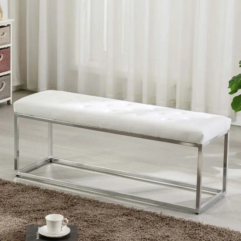# Wood Working Table Bench Dining Long Bench Wooden Dinner Leather Storage Ottoman Seat Bench