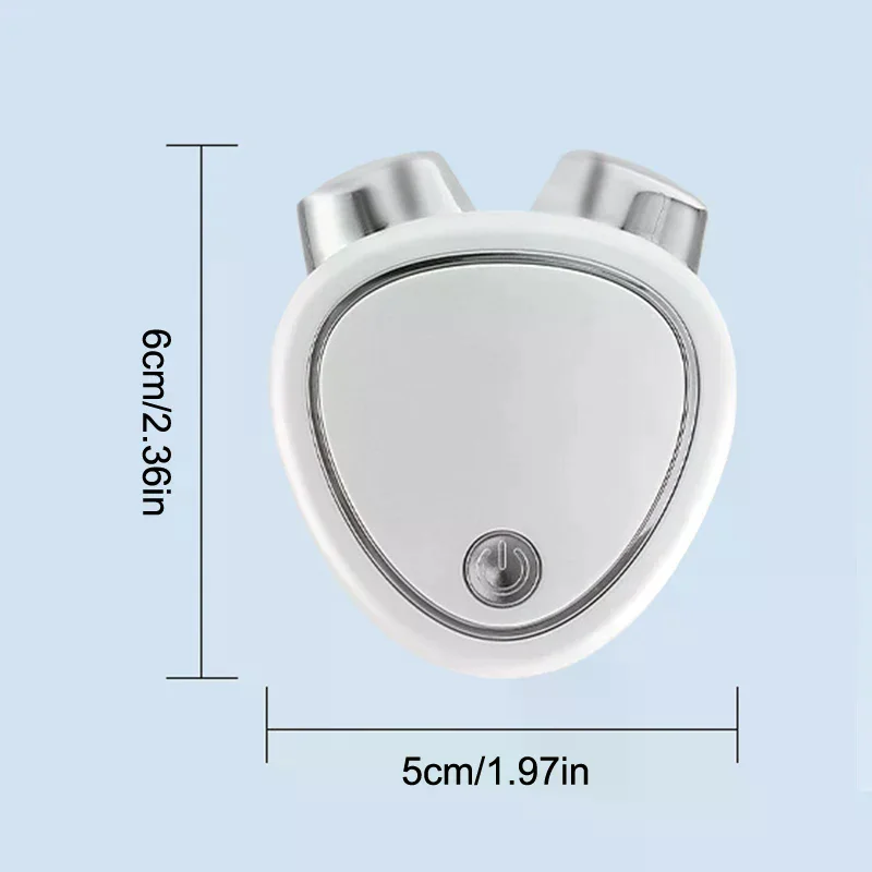 مدلك شد الوجه مكركرنت - جهاز رفع صغير جديد، مدلك كهربائي للوجه مع 3 سرعات تروس
