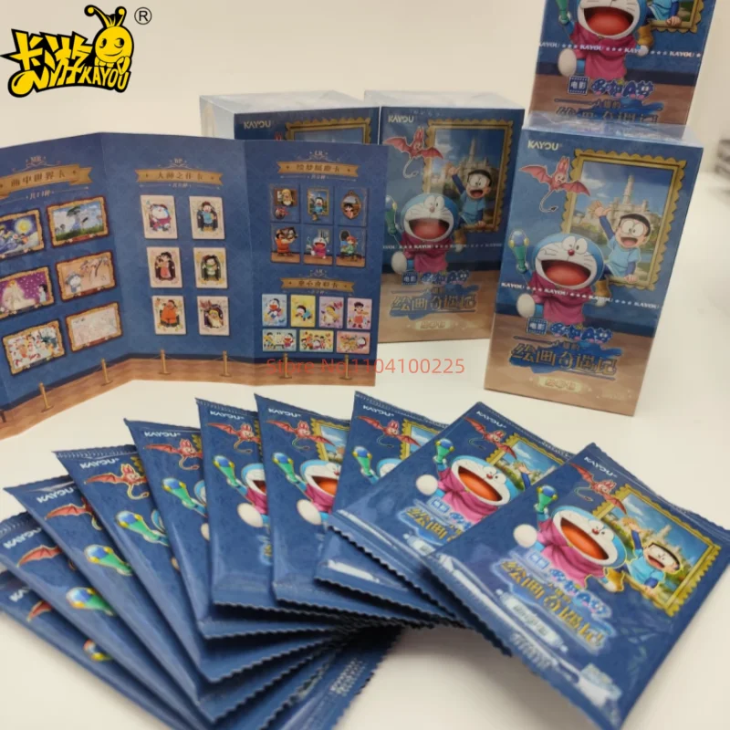 

Подлинные коллекционные карты Kayou Doreamon, игрушки, анимированный персонаж, классические картины, мировая замечательная коллекция приключений, карта, подарок