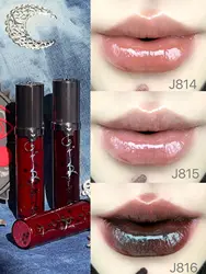 Girlcult Hmong Witch Glitter Lipgloss Matte Shimmer Gothic Dark Chameleon Long-lasting Sparkling Blue Smoky Lipstick