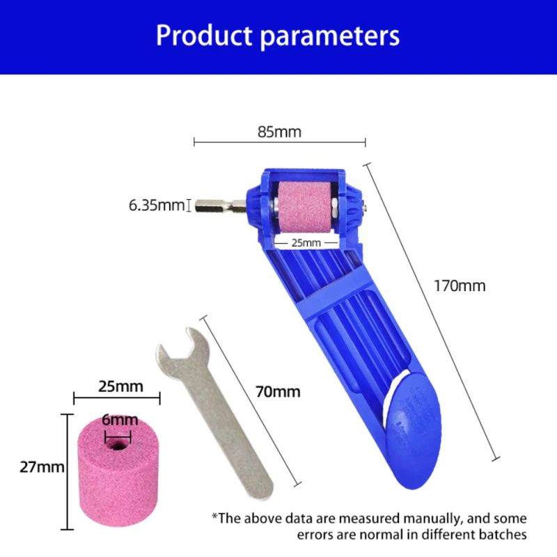 Drill Bit Sharpener Corundum Grinding Wheel Bit Sharpening Twist Drill Bits Set Portable Drilling Machine Powered Tool Parts