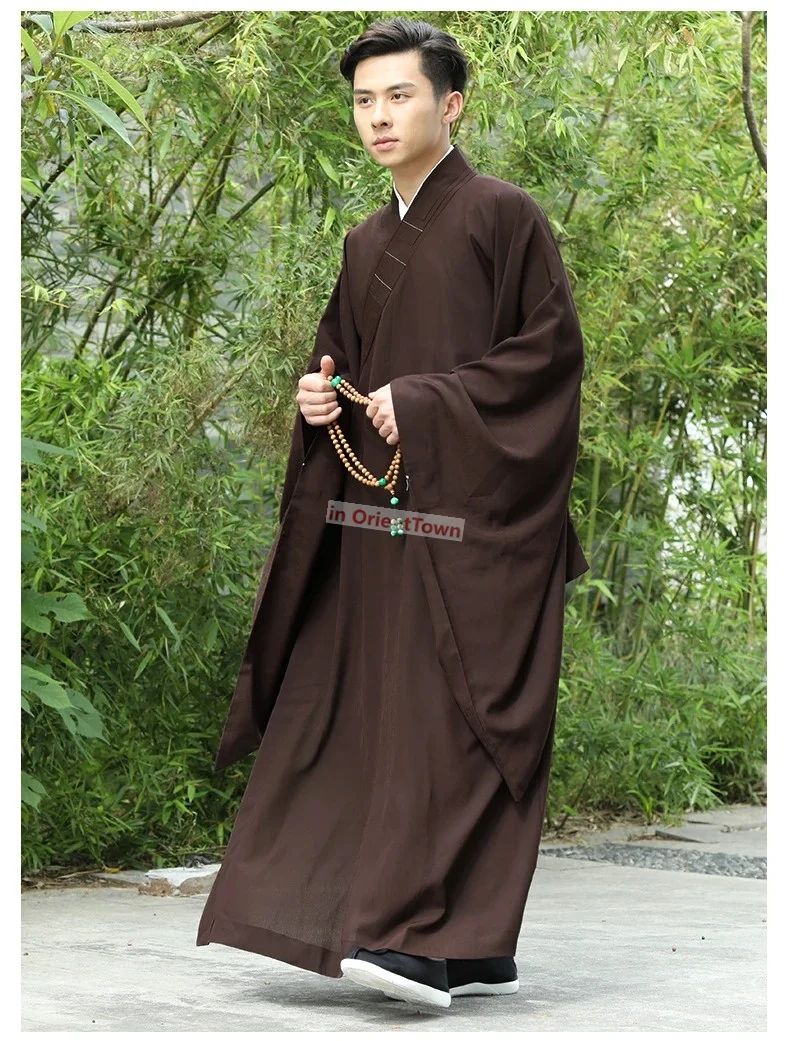 3 farben Zen Buddhistischen Robe Laien Mönch Meditation Kleid Mönch Training Uniform Anzug Laien Buddhistischen kleidung set Buddhismus Robe appliance