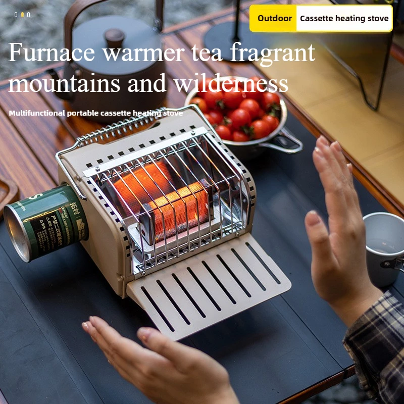 

2026 Portable Mini Outdoor Heater Gas Stove for Camping Fishing Car Winter Heating Camping Supplies